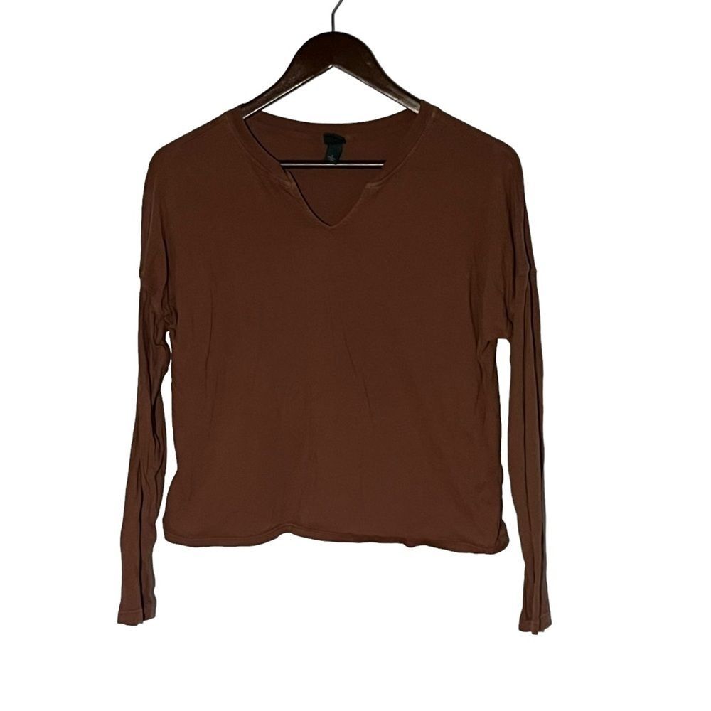 Wild Fable Brown Long Sleeve T-Shirt